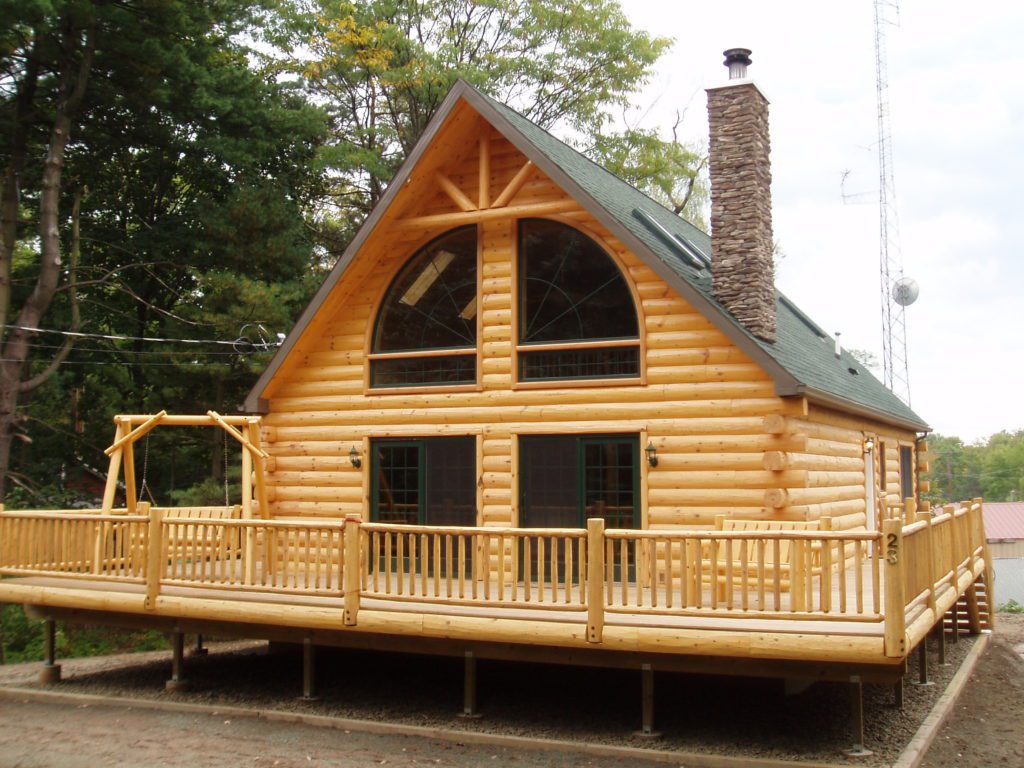 Log Cabin Modular Home Kintner Modular Homes Custom Home Contractor