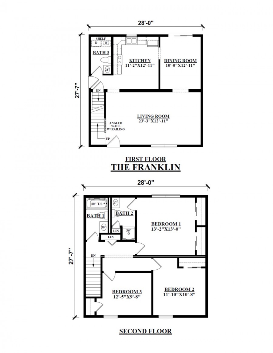 Two Story Floor Plans Kintner Modular Homes Builder Pennsylvania Custom Home Contractor 