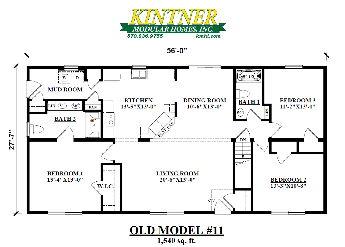 Ranch Modular Home Model