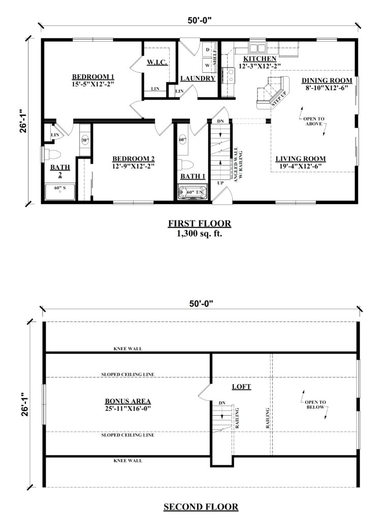 Chalet Modular Floor Plans Kintner Modular Homes