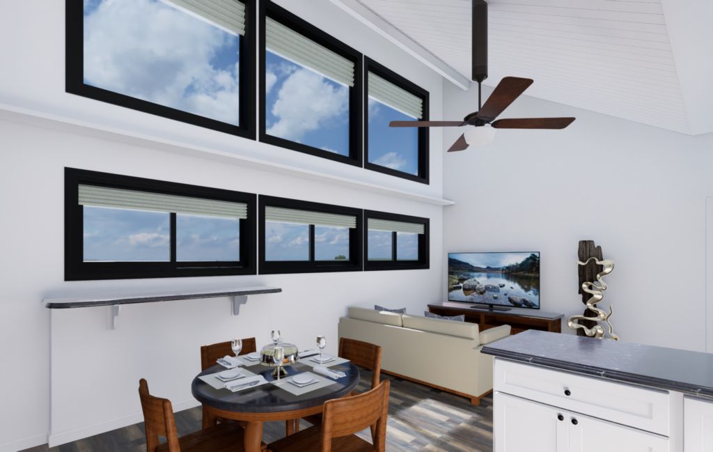 Modern Rustic Honesdale Model 2 – 02 – 3D view 6