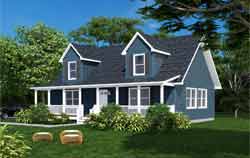 Beautifully Built Cape Modular Homes - Floor Plans